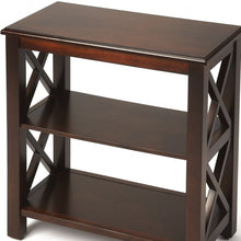 Load image into Gallery viewer, Two Tier Standard Bookcase - Dark Brown
