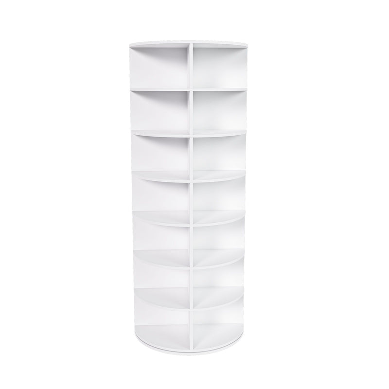 Rotating Shoe Rack Tower