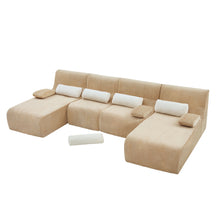 Load image into Gallery viewer, Oversized Sectional Sofa, Living Room Seating With Modular Design
