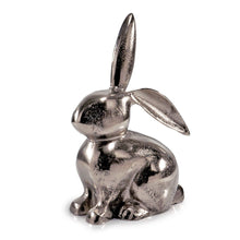 Load image into Gallery viewer, Rabbit Tabletop Sculpture - Silver
