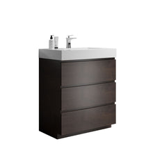 Load image into Gallery viewer, Alice - Bathroom Vanity With Large Storage Freestanding Bathroom Vanity, Sink For Modern Bathroom, One-Piece Sink Basin Without Drain And Faucet
