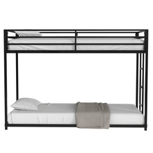 Load image into Gallery viewer, Same as original B083124170 Adam Twin over Twin Metal Bunk, Black
