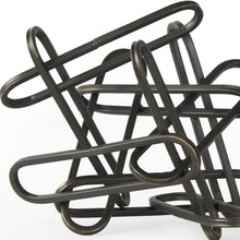Load image into Gallery viewer, Abstract Tabletop Sculpture (608733) - Black
