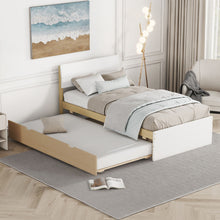 Load image into Gallery viewer, Modern Bed Frame With Headboard And Footboard
