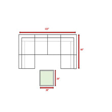 Load image into Gallery viewer, Outdoor Wicker Seating Group With Cushions
