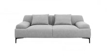 Load image into Gallery viewer, Sofa And Toss Pillows &amp; Black Legs - Gray
