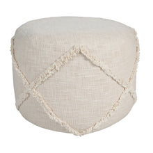 Load image into Gallery viewer, Cotton Ottoman - Cream
