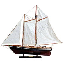 Load image into Gallery viewer, Hand Painted Model Boat (624689) - White / Black
