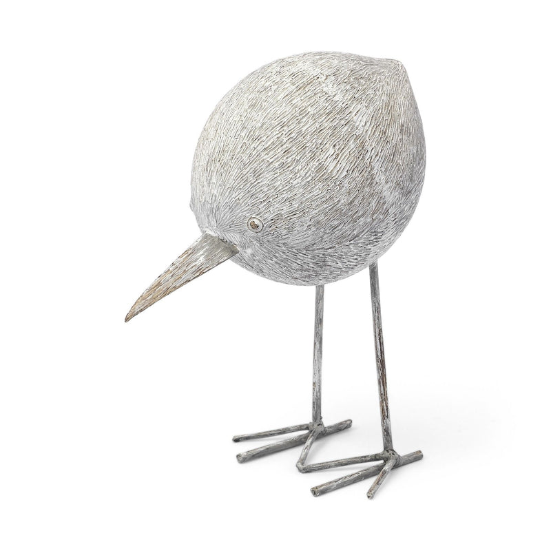 Snipe Bird Tabletop Sculpture (392523) - Off White