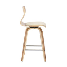 Load image into Gallery viewer, Folia - Mid Century Modern Counter Stool With Footrest (Set of 2)
