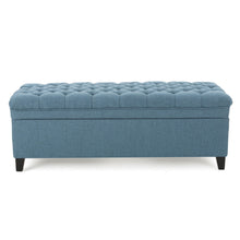 Load image into Gallery viewer, Juliana - Storage Ottoman With Birch Legs
