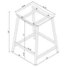 Load image into Gallery viewer, Staten - Backless Counter Stool (Set of 2) - Chrome
