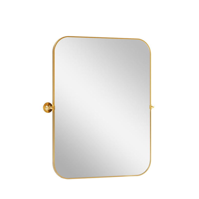 31" Framed Accent Mirror - Gold
