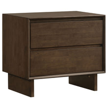 Load image into Gallery viewer, Hemlock - 2 Drawer Nightstand Bedside Table - Brown
