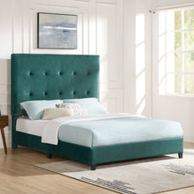 Load image into Gallery viewer, Tufted Upholstered Headboard Platform Bed
