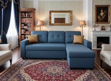 Load image into Gallery viewer, Convertible L Shaped Sectional Sleeper Sofa Bed, Saving Pull Out Couch
