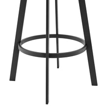 Load image into Gallery viewer, Swivel Low Back Counter Height Bar Chair - Gray / Black
