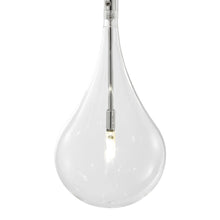 Load image into Gallery viewer, Bulb Multi Light Transparent Metal Dimmable Smart Enabled Chandelier With Shades - Silver / Clear
