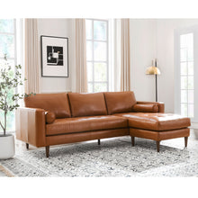 Load image into Gallery viewer, Mid-Century Tufted Sectional With Reversible Chaise
