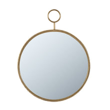Load image into Gallery viewer, Circle Wall Mirror With Iron Frame, Accent Mirror For Living Room
