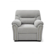 Load image into Gallery viewer, Hamilton - Chair With Hand Applied Nailhead Trim And Pillow Top Arm Cushions
