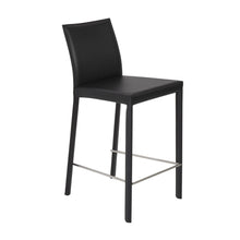 Load image into Gallery viewer, Low Back Counter Height Bar Chairs (Set of 2) - Black
