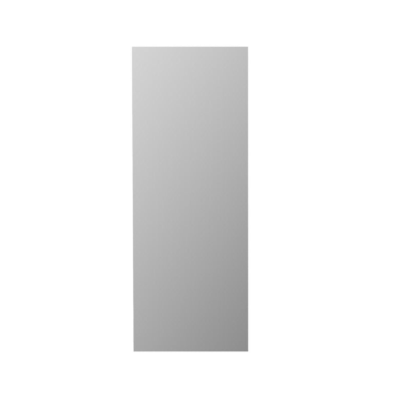 Aluminum Wall Mounted And Over The Door Framed Full Length Hanging Mirror (762920) - Black