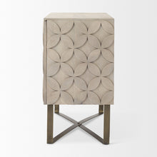 Load image into Gallery viewer, Accent Cabinet With Two Doors - Brown / Gold
