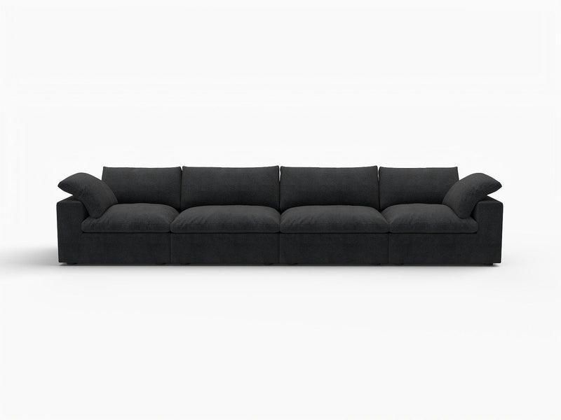 160" Blend Modular Sofa - Black