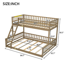 Load image into Gallery viewer, Bunk Bed With Ladder And Guardrails

