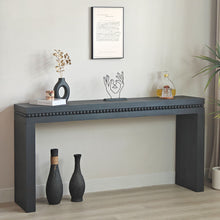 Load image into Gallery viewer, Modern Rustic Wood Table, Rectangular Living Room Center Table With Floating Top Design
