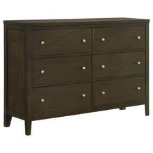 Load image into Gallery viewer, Clement - 6 Drawer Dresser Cabinet - Espresso
