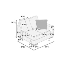 Load image into Gallery viewer, Modular Seating With Pillows
