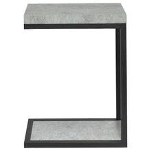 Load image into Gallery viewer, Snack Table With Industrial Base
