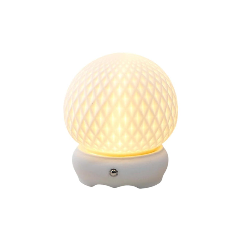 Globe Desk Lamp With Globe Shade (734240) - White