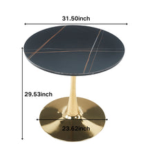 Load image into Gallery viewer, Mid-Century Tulip Table With Round Top, Pedestal Base
