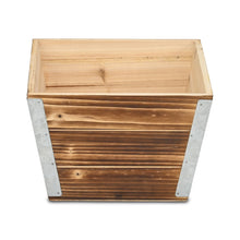 Load image into Gallery viewer, Square Planter Box (638090) - Brown
