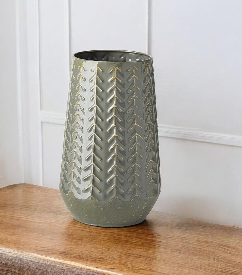 Abstract Cylinder Table Vase (397570) - Green