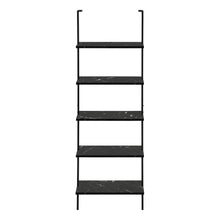 Load image into Gallery viewer, Five Tier Bookcase (489801) - Black
