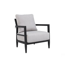 Load image into Gallery viewer, Outdoor Lounge Chair With Ember Frame, Sunbrella Cast Cushion, Weather Resistant - Ember Black
