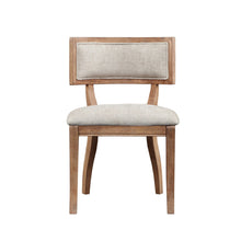 Load image into Gallery viewer, Classic Dining Chair With Curved Back (Set of 2) - Beige / Light Natural

