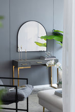 Load image into Gallery viewer, Arched Mirror With Metal Frame, Wall Mirror For Living Room Bedroom Entryway
