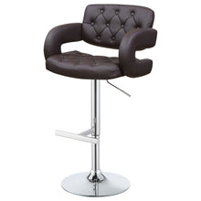 Load image into Gallery viewer, Adjustable Bar Stool With Upholstery

