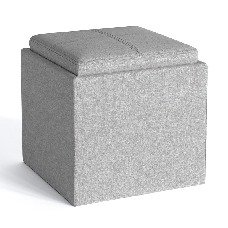 Upholstery Storage Ottoman - Cloud
