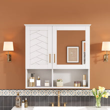 Load image into Gallery viewer, 2 In 1 Wall-Mounted Mirror Cabinet With Adjustable Shelves, Soft-Close Doors, High-Definition Mirror &amp; Storage
