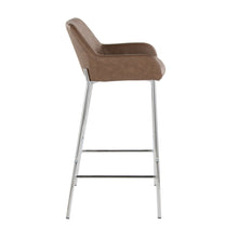 Load image into Gallery viewer, Daniella - Contemporary Fixed Height Barstool (Set of 2)
