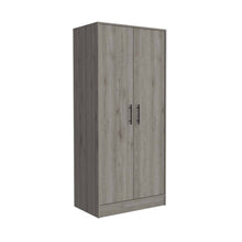 Load image into Gallery viewer, Tall Two Door Closet - Light Gray
