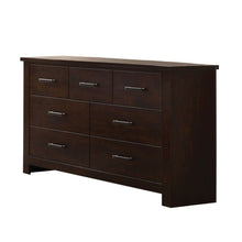 Load image into Gallery viewer, Seven Drawer Double Dresser - Mahogany

