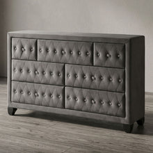 Load image into Gallery viewer, Sophia - 7 Drawer Dresser - Gray
