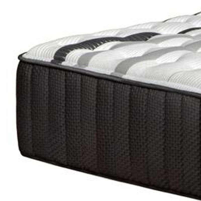 Graphite And Titanium Infused Gel Memory Foam Firm Hybrid Mattress - Queen